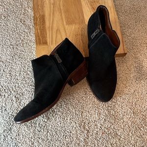 SAM EDELMAN | Leather and Suede Booties